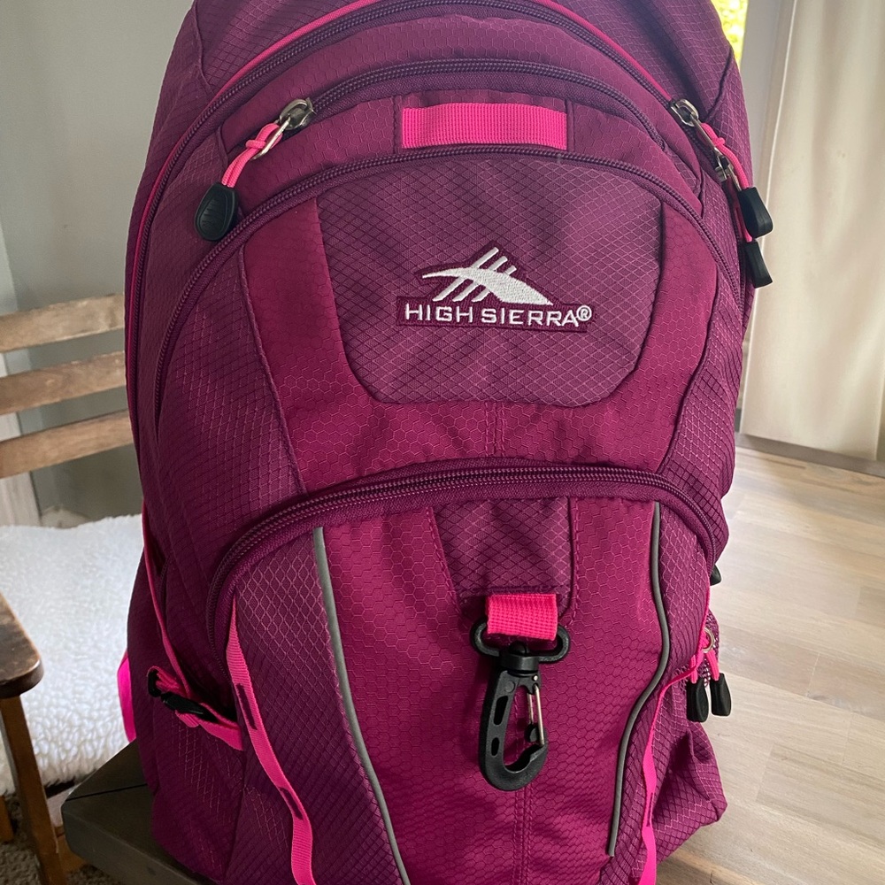 High Sierra RIPRAP Kids Backpack Color Pink